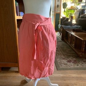 Peach skirt